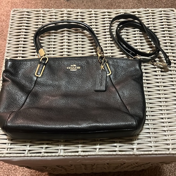Leather Coach bag - Picture 4 of 5